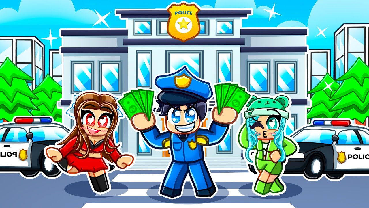 I Spent $945,456 to build the BEST MAX SECURITY POLICE STATION In Roblox!