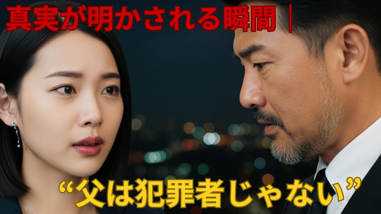 真実が明かされる瞬間“父は犯罪者じゃない”