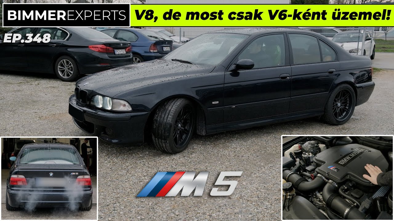 BMW E39 M5 V8, de csak hat henger működik! Hibakeresés! Vajon zsebbenyúlós lesz a vége?