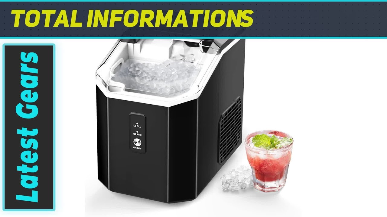 FOOING Nugget Ice Maker: Your Ultimate Chewable Ice Solution!