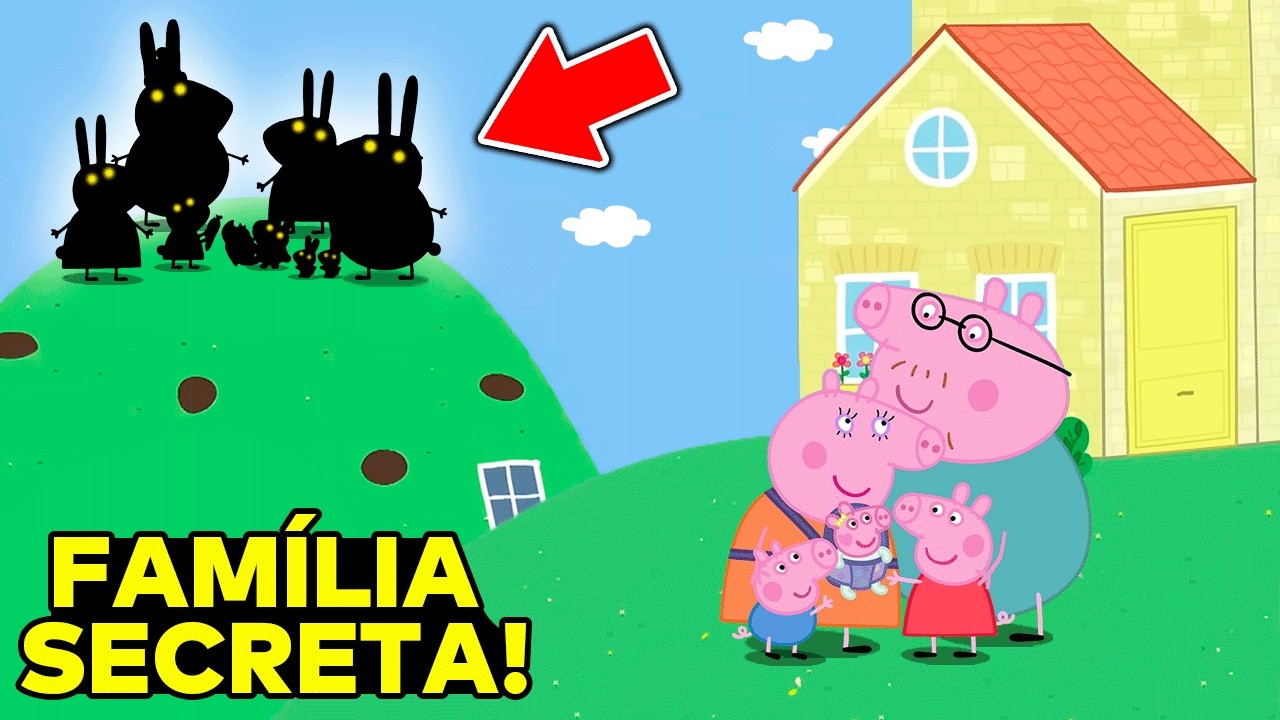 16 FAM&Iacute;LIAS OCULTAS Que Voc&ecirc; Perdeu em PEPPA PIG!