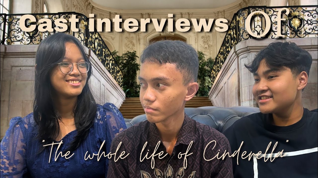Cinderella's actors talkshow, made by team 7 of X-5