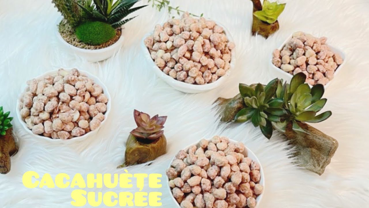 Cacahouètes sucrées au lait