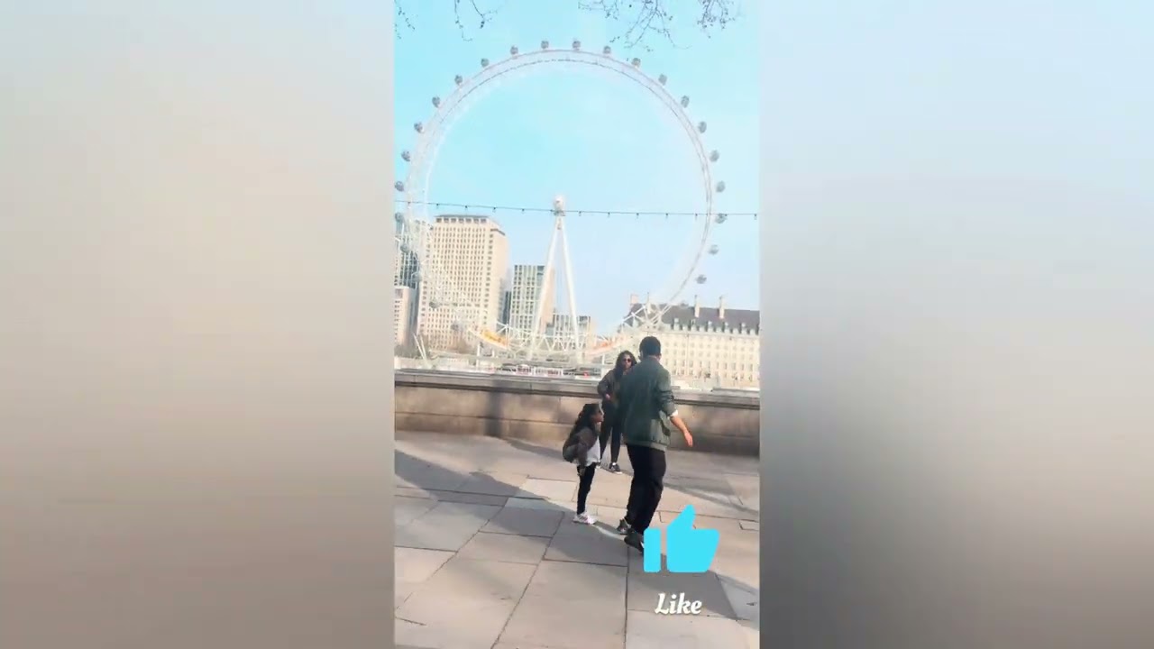Travel to London 😍✈️🎡