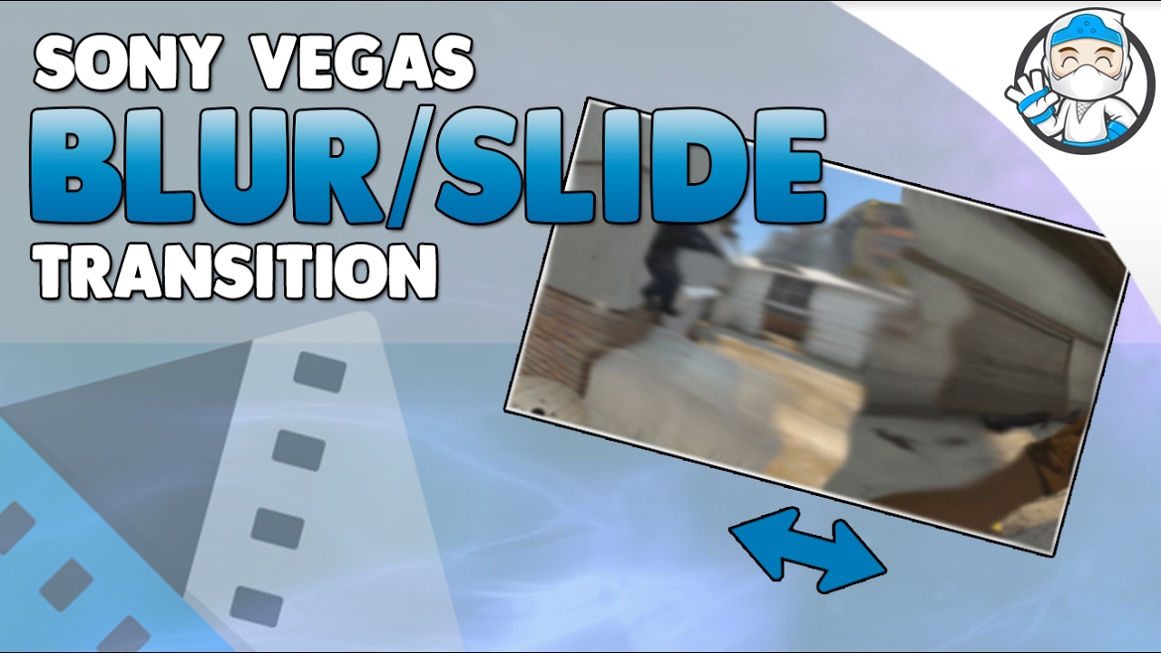 Sony Vegas Smooth Slide / Push Transition (Quick & Easy)
