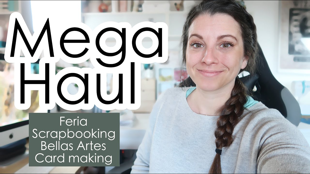 Mega Haul con Material de Scrapbooking, Arte, Mixed Media, Card Making... Laura Inguz