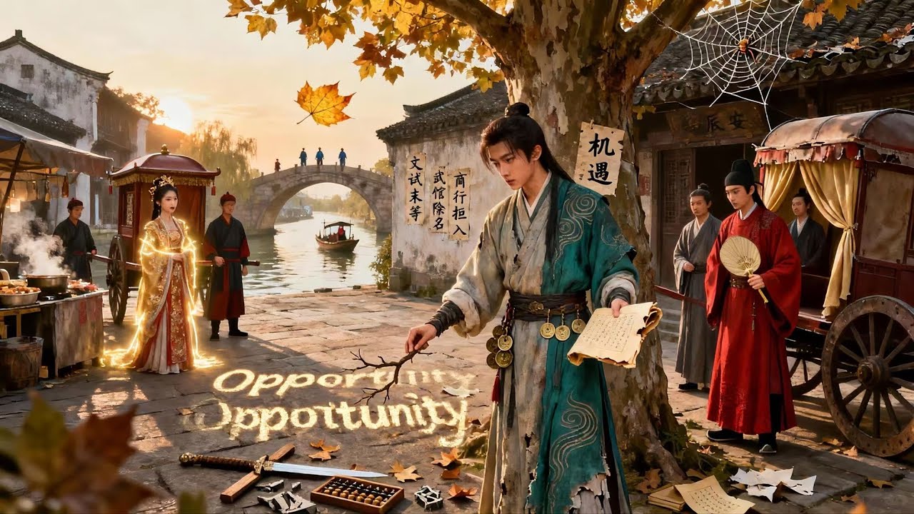 Ning's abandoned son, broken engagement, starts revenge with one poem. 