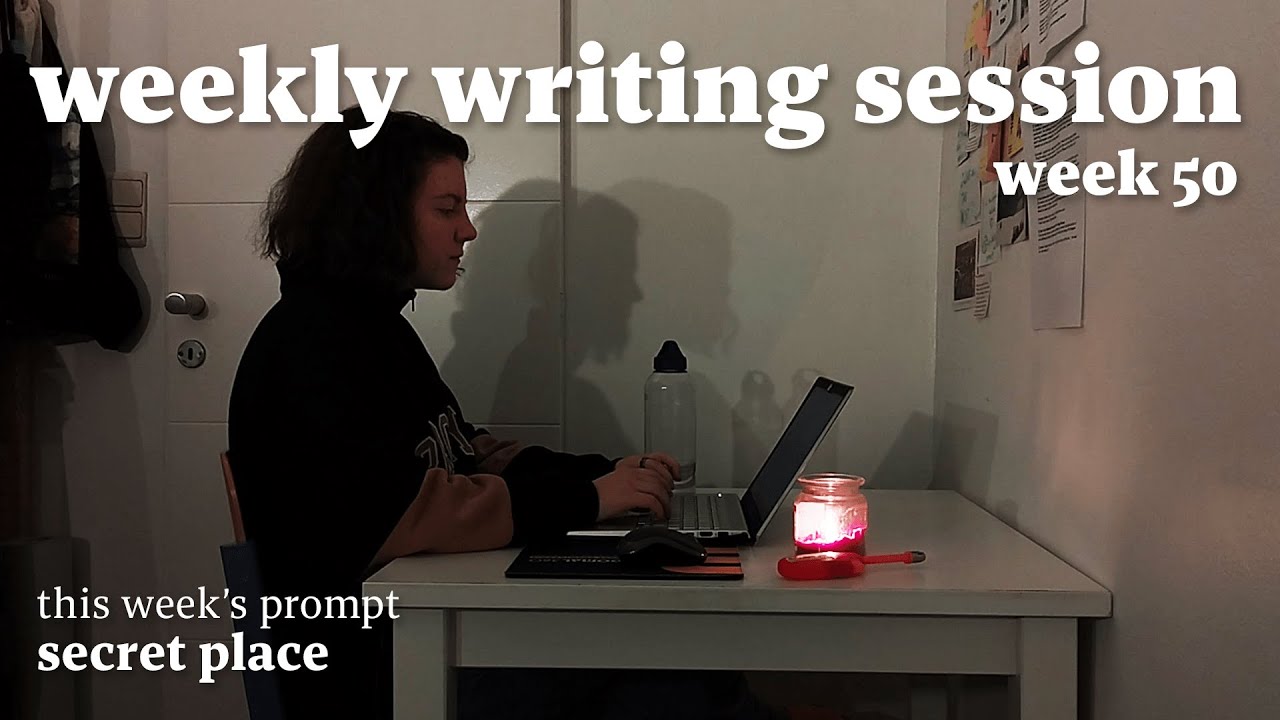 winter night writing session 🌧️🕯️rain sounds + pomodoro timer