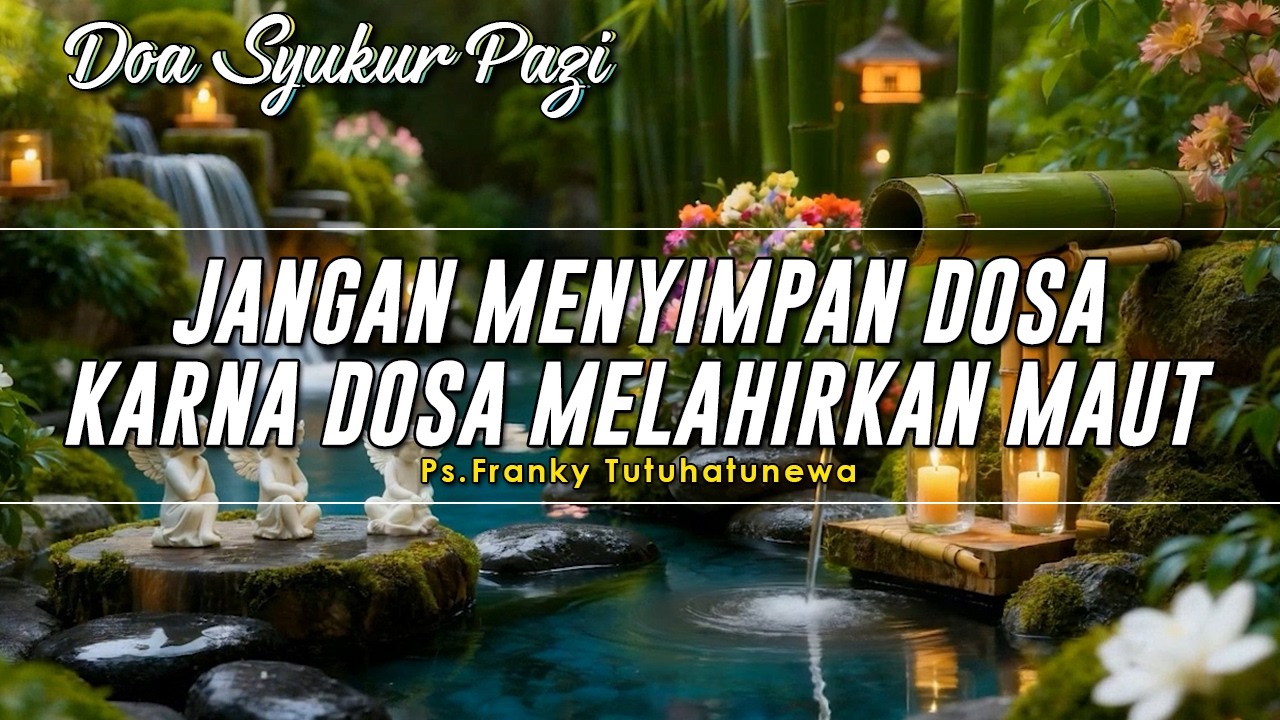 Jangan Menyimpan Dosa Karna Dosa Melahirkan Maut | Renungan Harian Kristen Hari Ini
