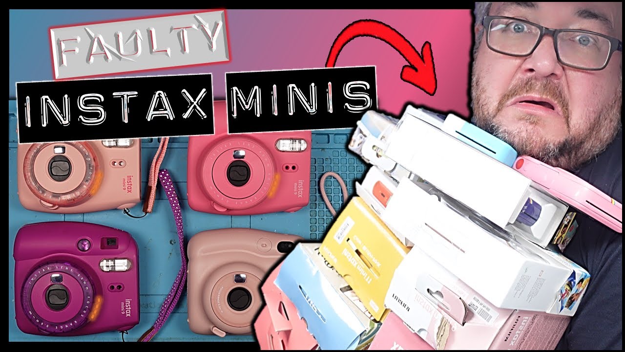 Мини-камеры INSTAX с МИГАЮЩИМИ ОРАНЖЕВЫМИ индикаторами | Можно ли это исправить?