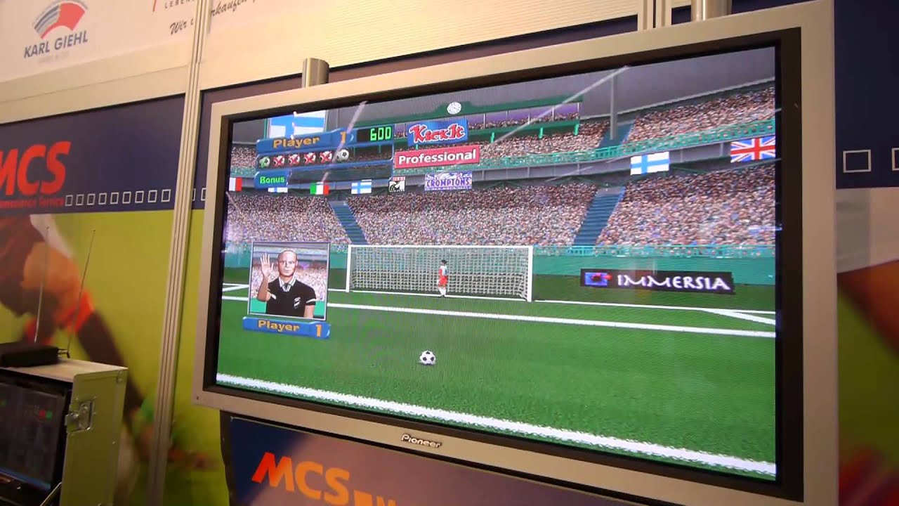 www eyeconcept de   Fu&szlig;ballsimulator Virtual Goalkeeper   Speedmessung