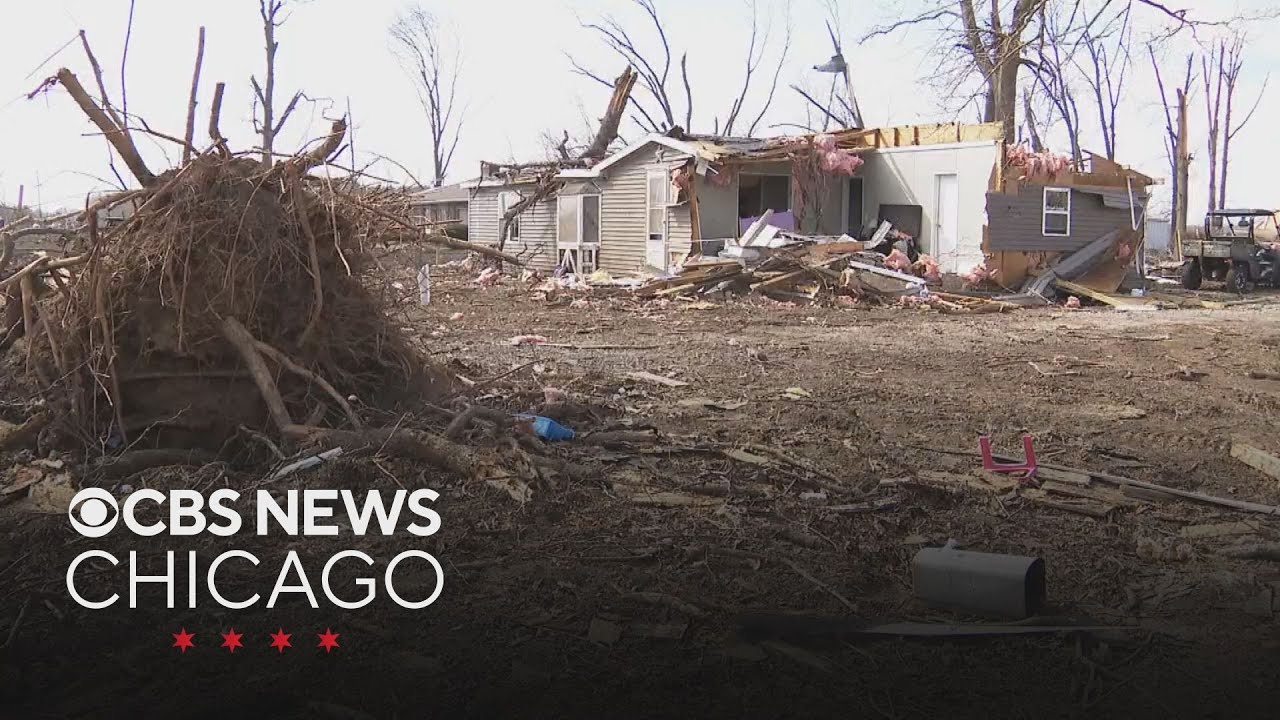 Indiana officials assess tornado damage in Lake Village