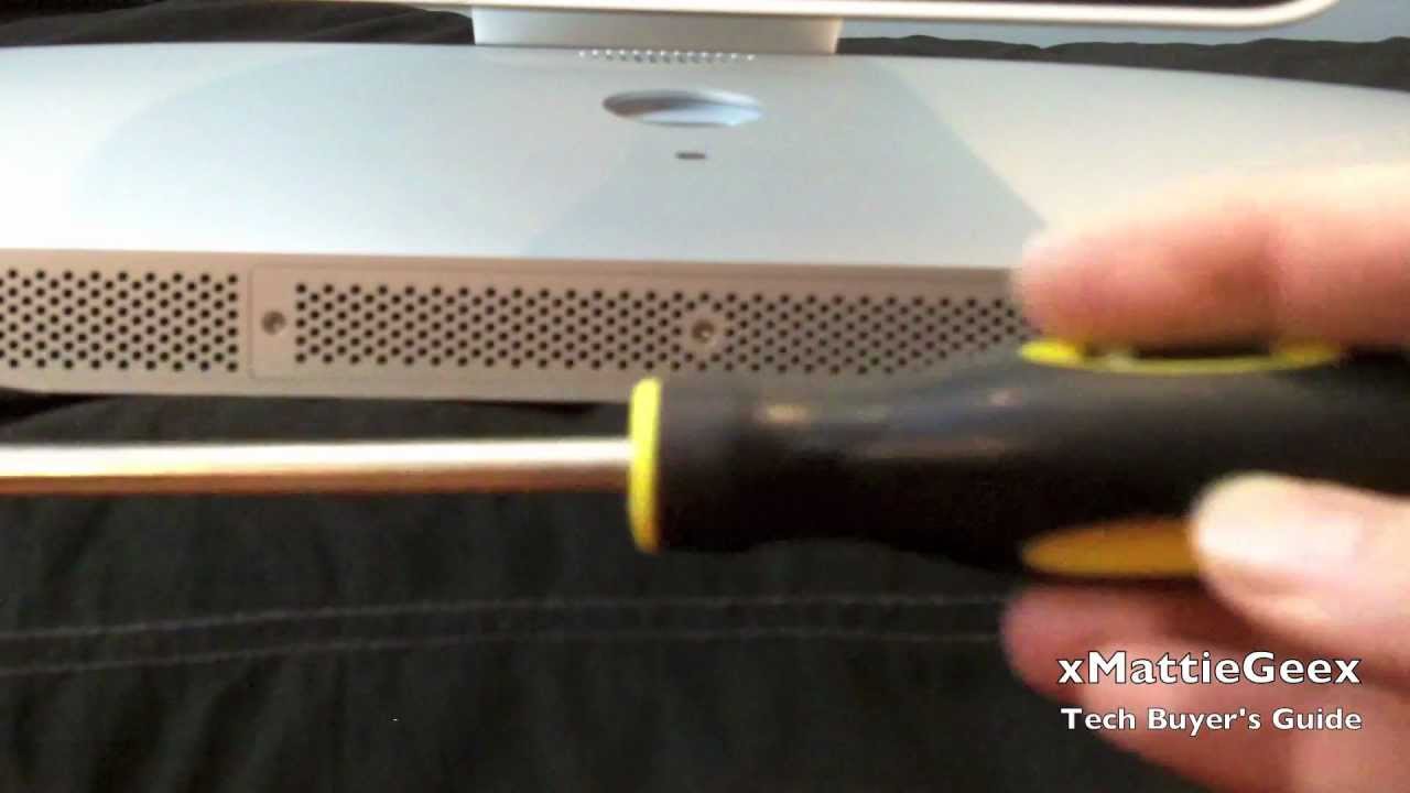 Installing 8GB's of RAM (4GB's x2) DDR3 @1333MHz By: OWC