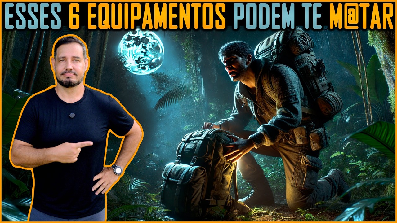 Muito Cuidado com esses 6 Equipamentos do seu KIT !  #sobrevivência  #selva
