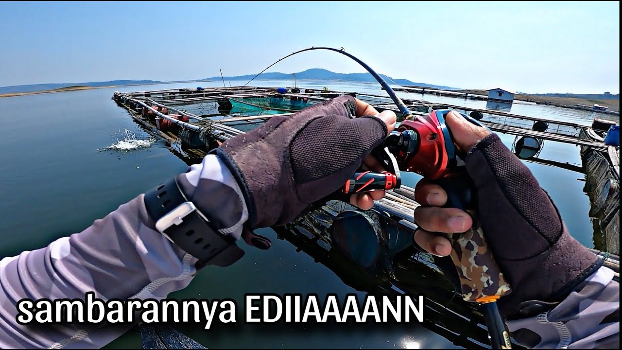 SEDANG VIRAL..!! Casting Toman Waduk Jatiluhur, ledakan-ledakan sambarannya bikin ketagihan Bro