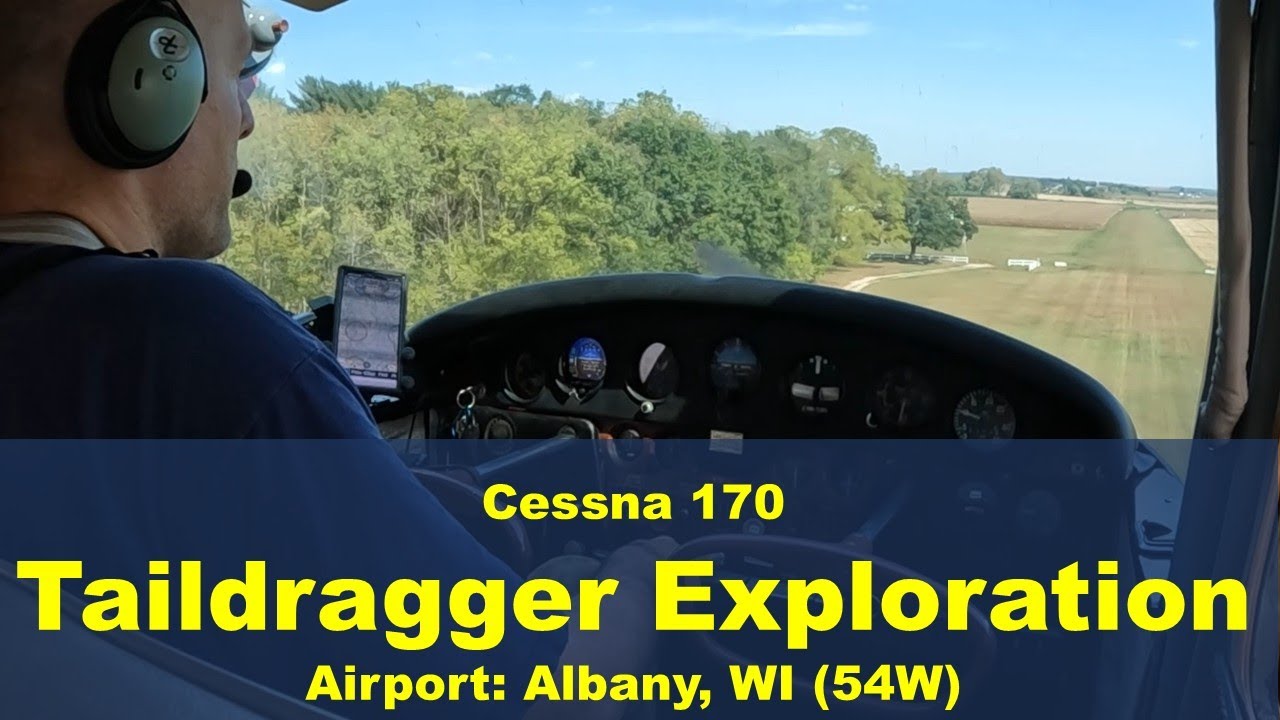 Исследование Taildragger: Олбани, Висконсин, с Cessna 170