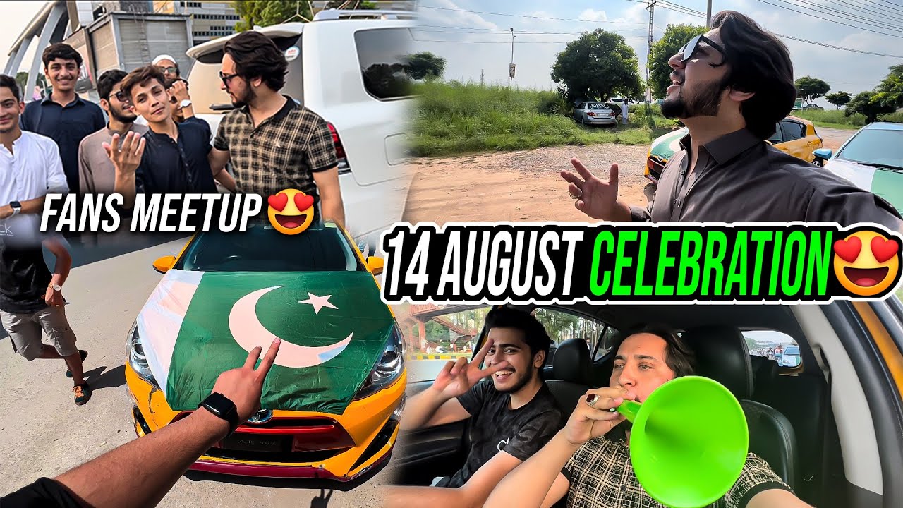 14 August Ko Baja Ne Kan Phar Diye😢Azadi Mubarak Sab ko ❤️