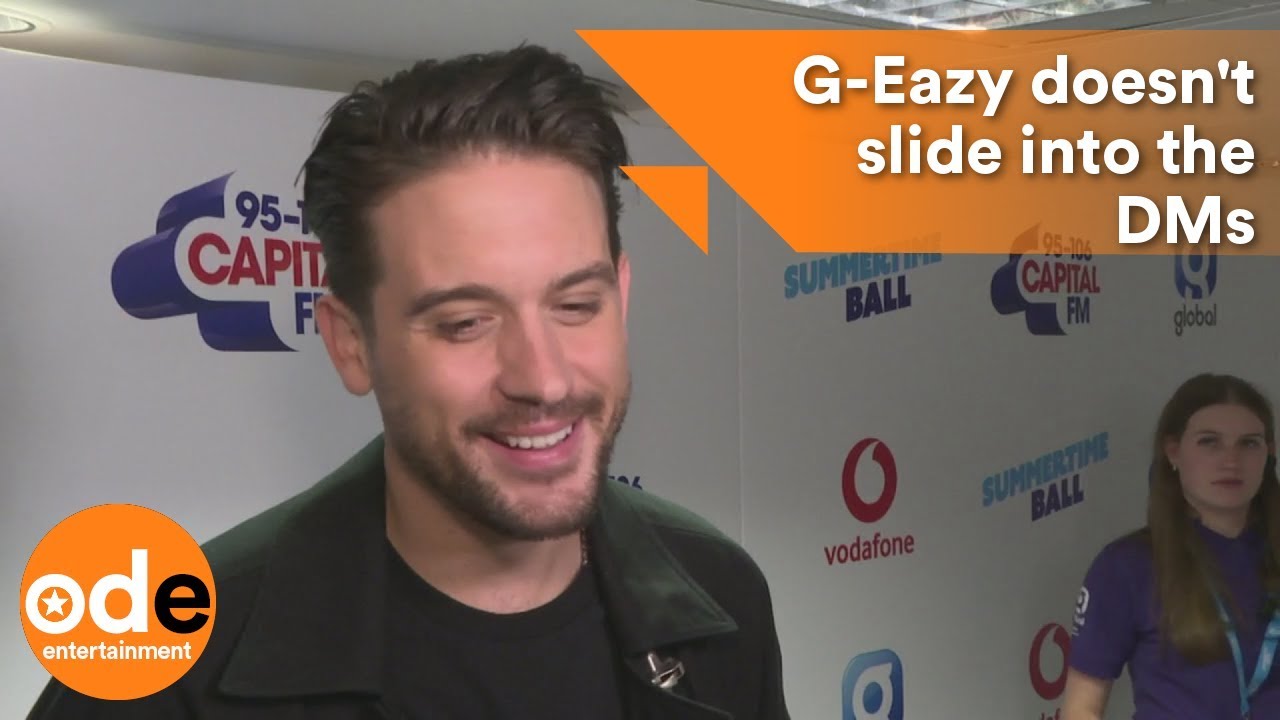 G-Eazy doesn't slide into the DMs