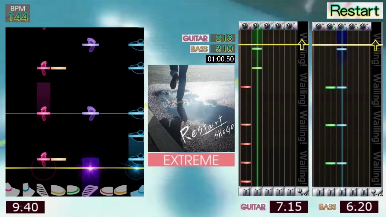 GITADORA / Restart - EXTREME (GuitarFreaksXG3 & DrumManiaXG3)