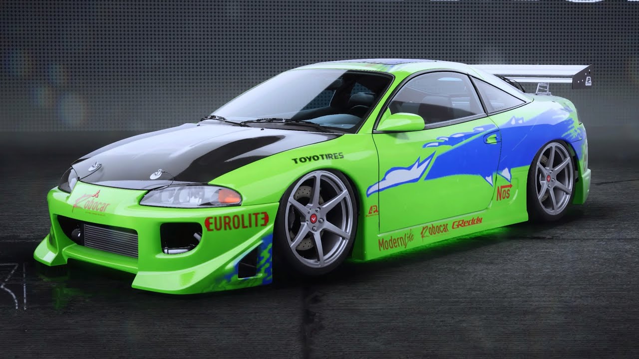 Unlocking Paul Walker's Fast Furious Car!!! Mitsubishi Eclipse Spyder | NFS Unbound