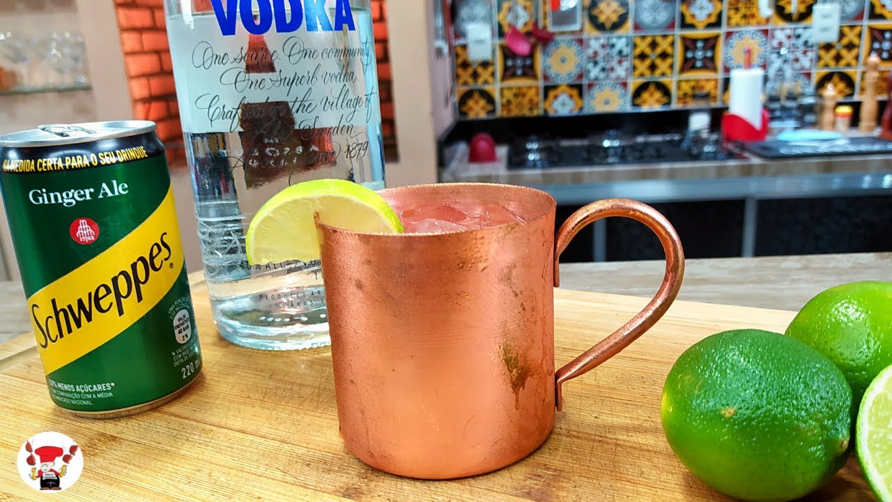 Como Fazer Moscow Mule Clássico Drink Perfeito