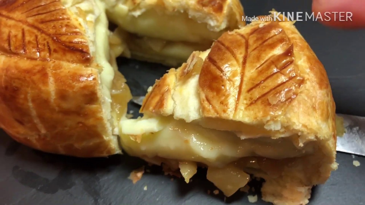 HOJALDRE  RELLENO DE QUESO CAMEMBERT Y MANZANA/ RECETA FACIL/ TRUCOS DEL  CHEF