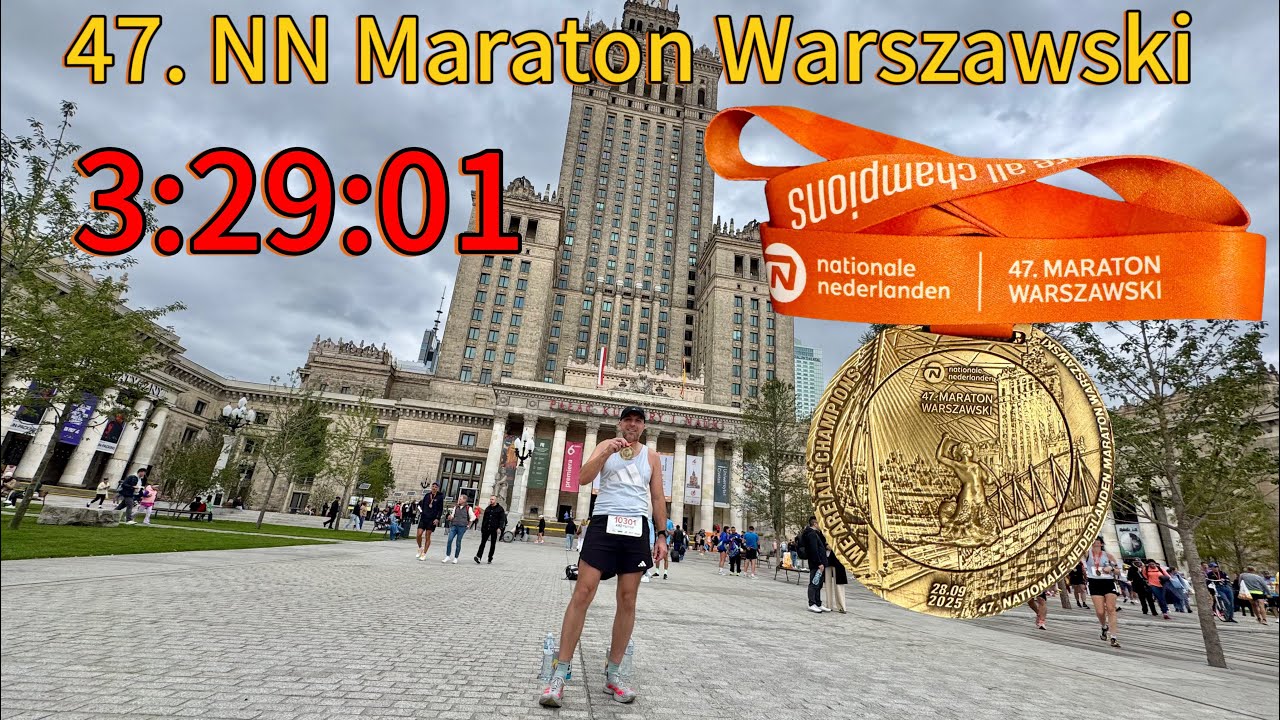 47. Nationale-Nederlanden Maraton Warszawski - ŻYCIÓWKA💪ogień w nogach🔥👌