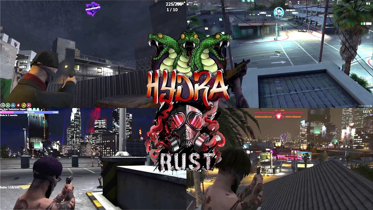 Hydra VS Rust 6v6 On GG Turf