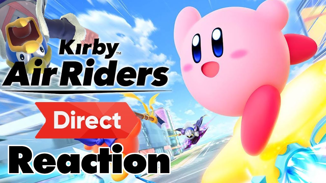 THE Switch 2 Holiday Game! | Kirby Air Riders Direct Reaction