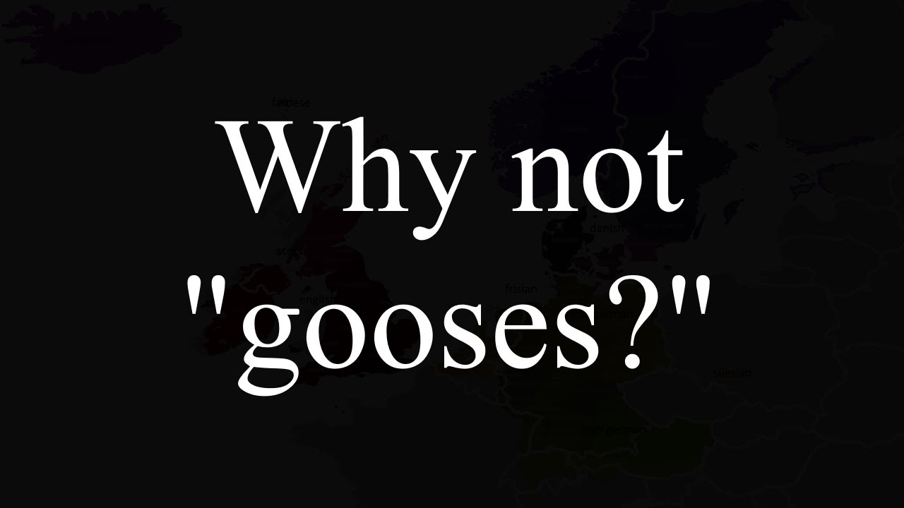 Why are some English words like 