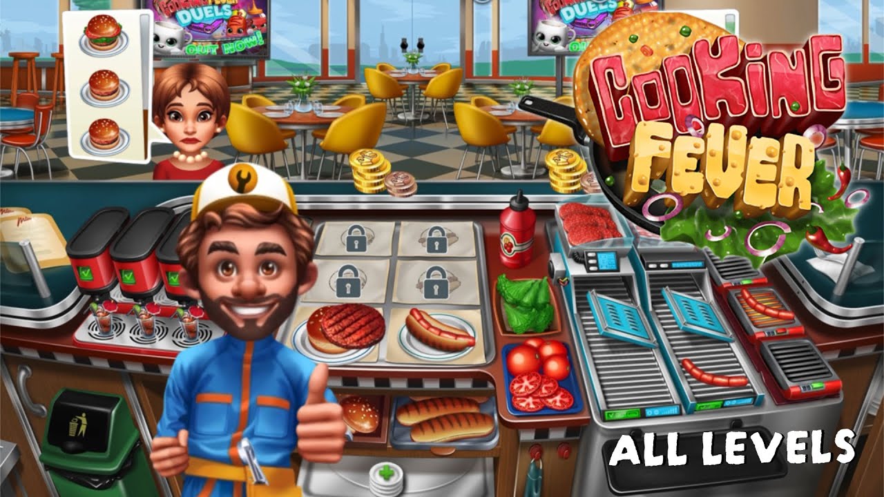 Cooking Fever 2026 - Fast Food Court - ALL LEVELS (1-40) gameplay walkthrough (No commentary)