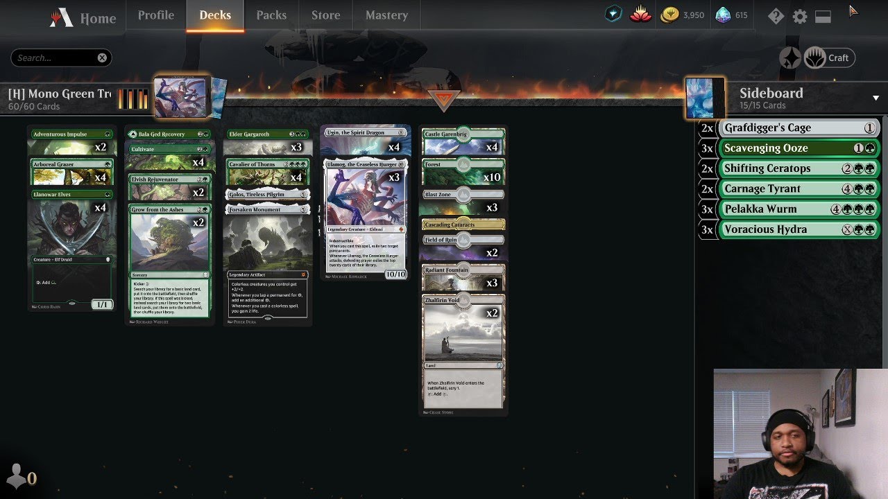 Mono Green Ramp in Historic - Turn 4 Ugin? Yes, please!