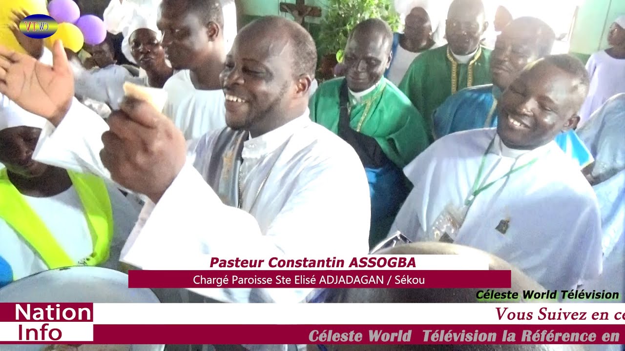 MAGAZI: Merveilleuse Fête des MOISSONS ECC Ste Elisé ADJADAGAN Sékou; Pasteur Constantin ASSOGBA ému