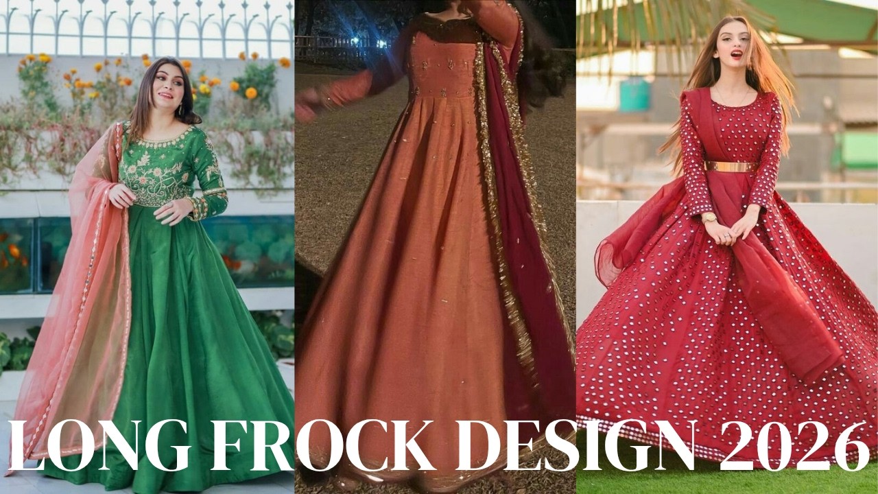 long frock design 2026 /Beautiful ideas design /latest dress design /Maria Liauqat dress design
