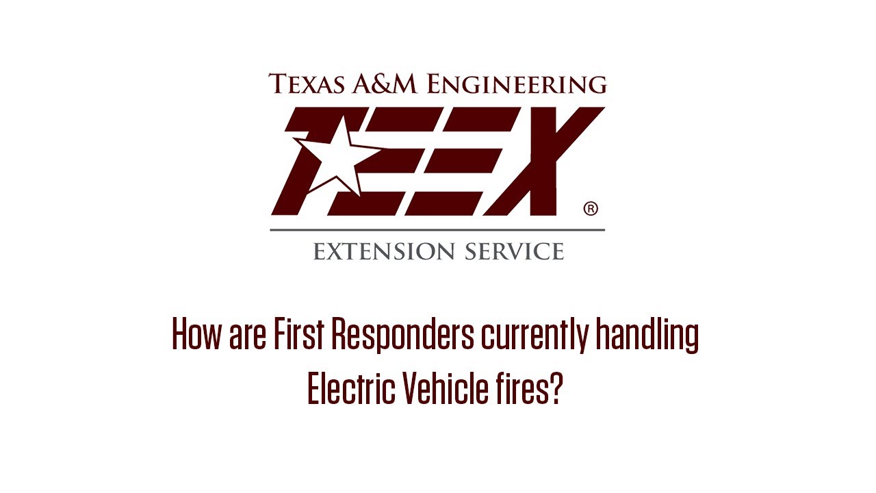 How are First Responders Handling Electric Vehicle Fires?