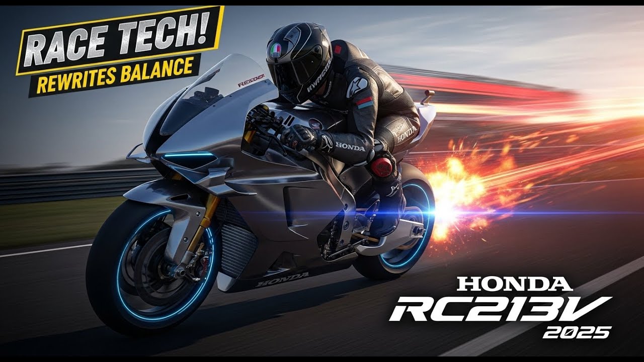 Race Tech That Rewrote Balance - Honda RC213V 2025