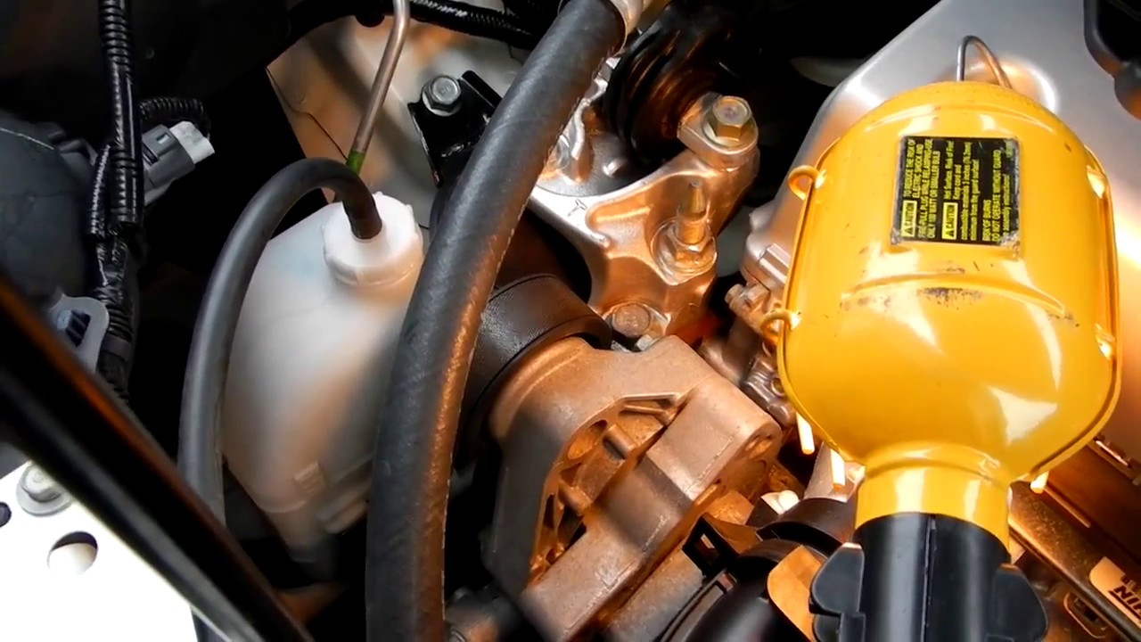 Honda CR-V Serpentine Belt change (2014 - 4th generation)