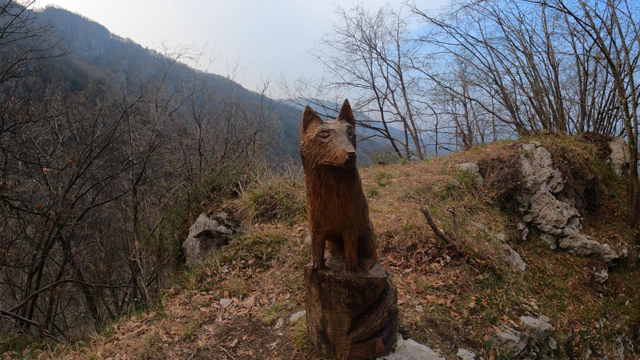 TREKKING sul monte FOGAROLO passando per la val d'agro e il campo d'avene. MARZO 2024