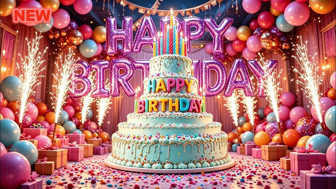 The ultimate Happy Birthday song 🎂 Best for Birthday celebration and wishes song 🎉