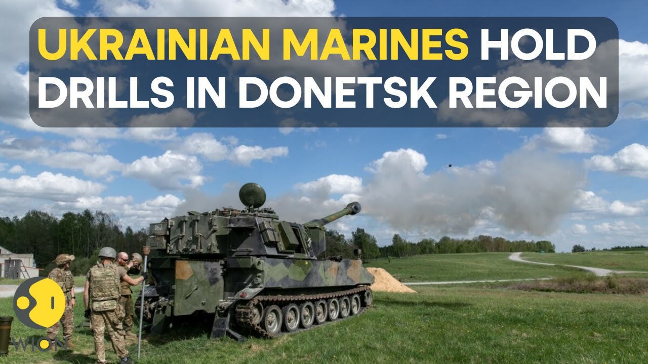 Ukrainian troops train with US-provided weapons in Donetsk region | Russia-Ukraine War | WION