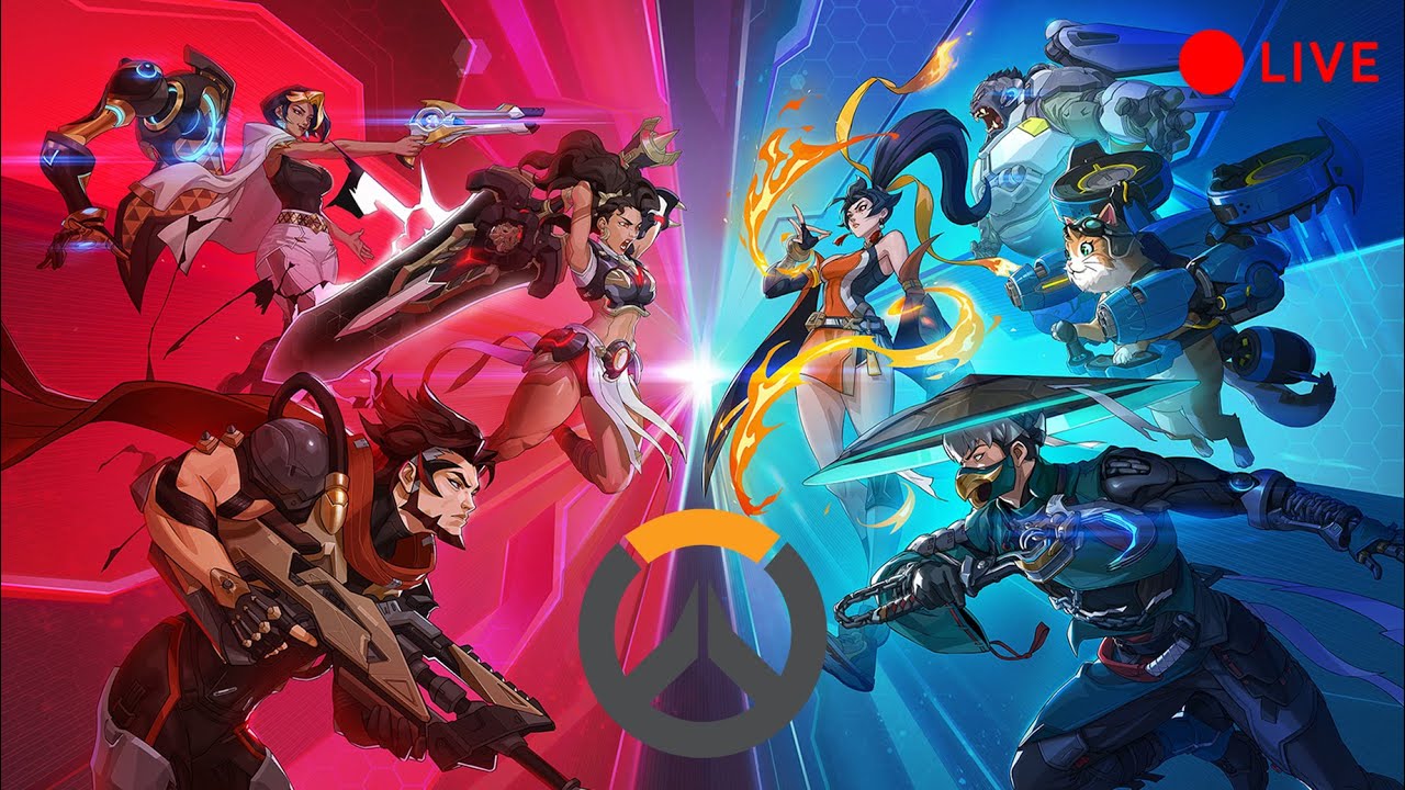 [🔴LIVE][OW] - ซ้ายลงแพลต ขวาขึ้นมาส / solo support รอตี้