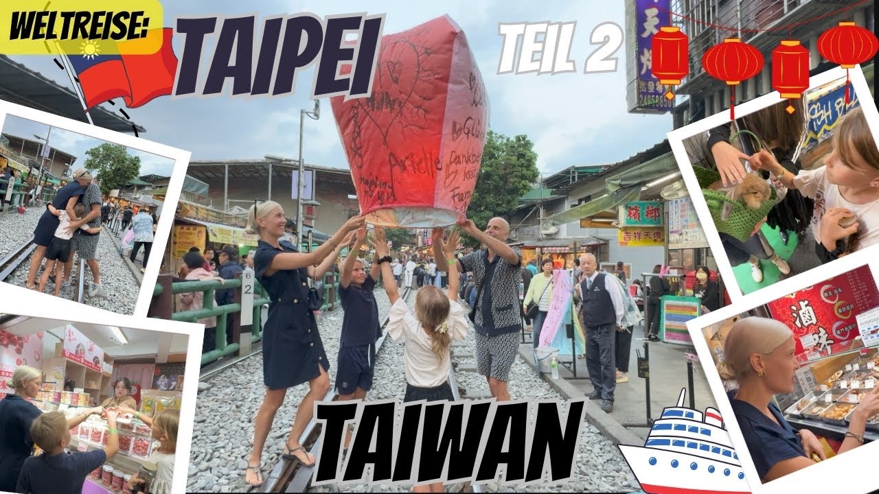 W&uuml;nsch dir was und Familienkrach 😤 in Taipei Taiwan Teil 2
