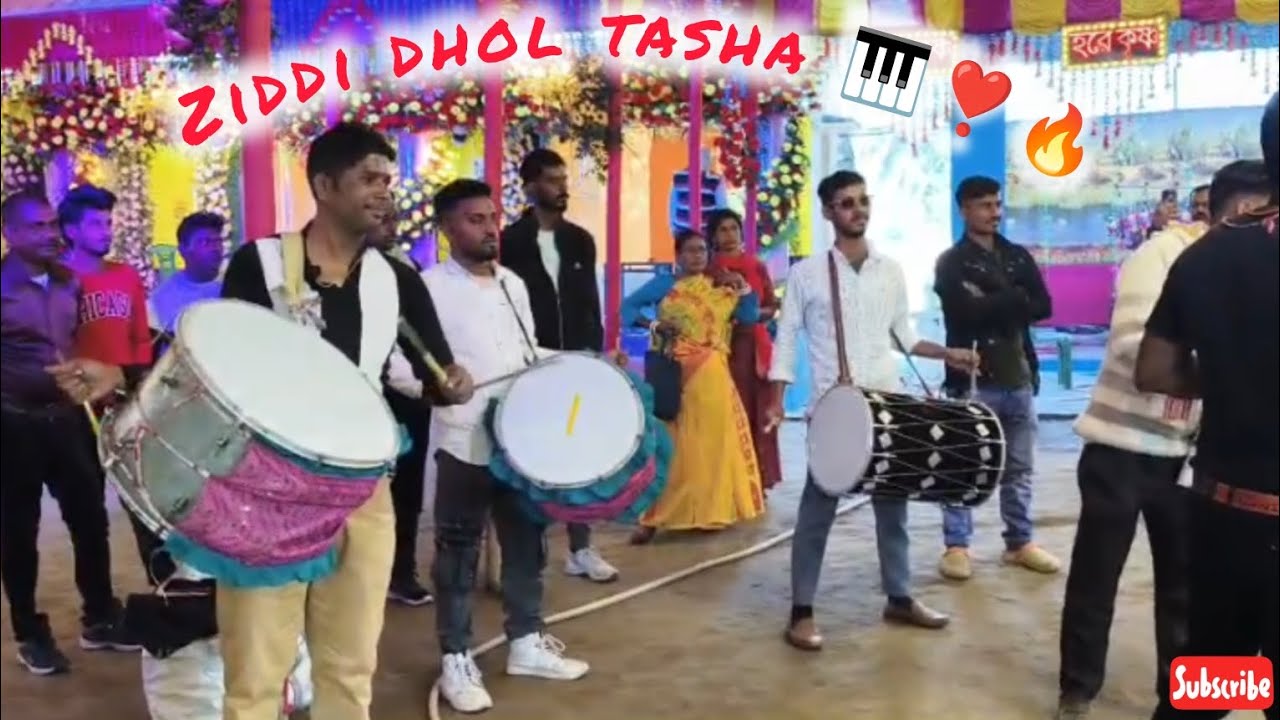 Ziddi dhol tasha 🎹❣️🔥|| playing-Old Hindi song ❤️🎹 || #banjo #100kvews #instagram #video 