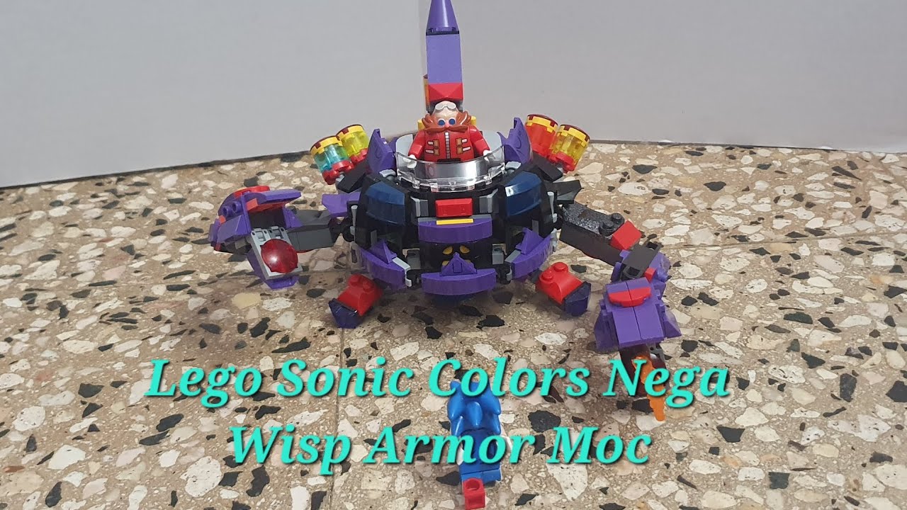 Lego Sonic Colors Nega Wisp Armor moc