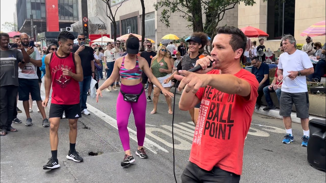 OLHA A HORA QUE ALEMÃO DA PIZADINHA LOTA AVENIDA PAULISTA CANTANDO 🎤 PISEIRO ARREBENTAR
