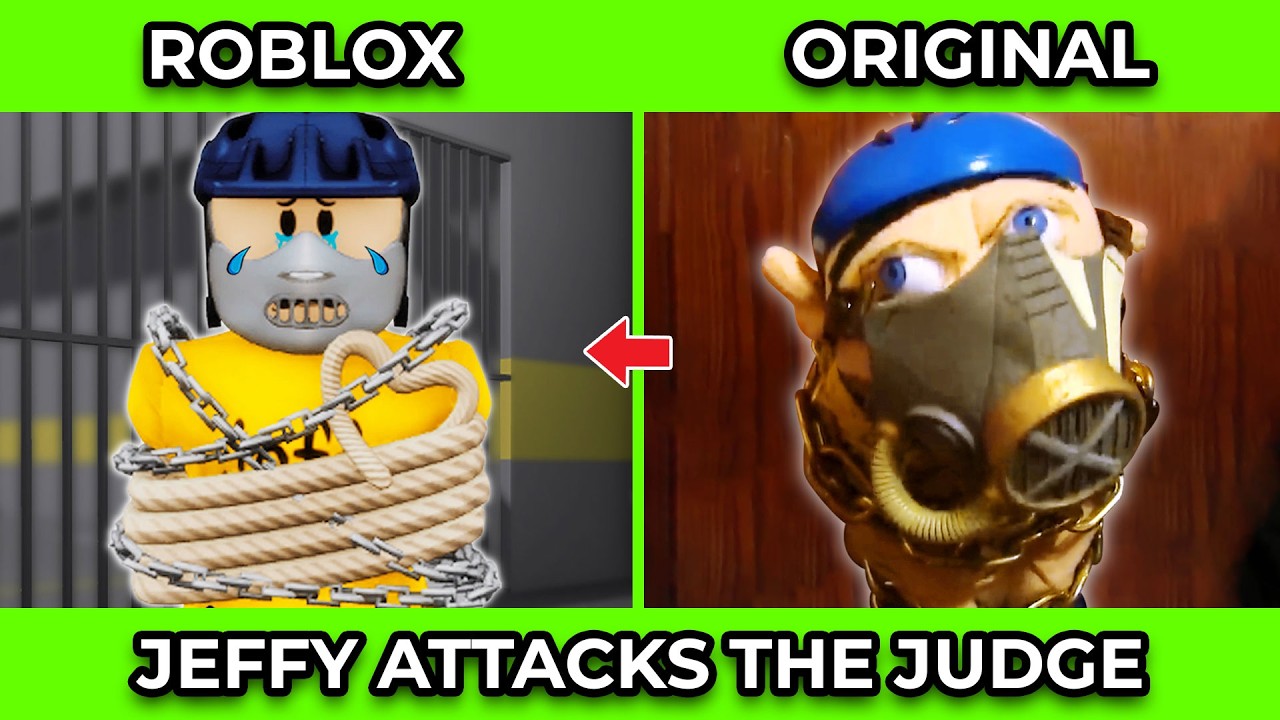 SML ROBLOX: Jeffy Attacks The Judge + Detective Jeffy! ROBLOX Brookhaven 🏡RP - Funny Moments