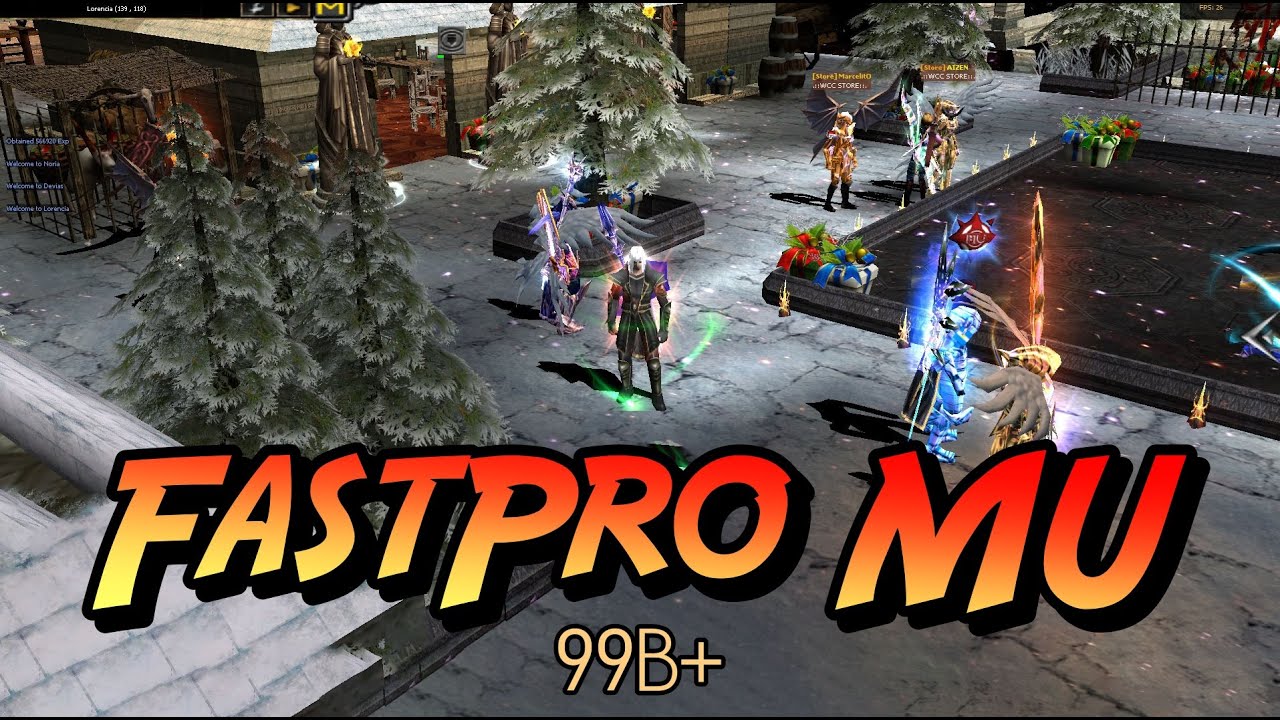 FastPro MU 99B+ ( Fast Server ) | Mu Online Server Review