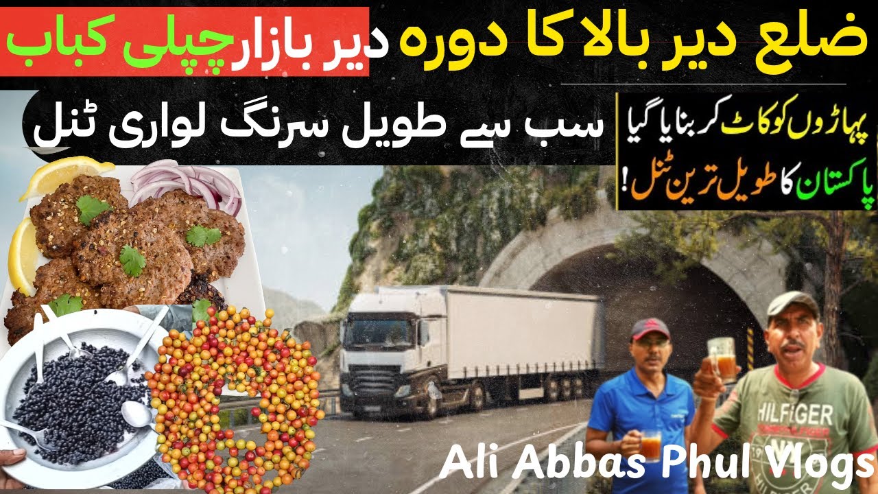 Dir Bala | Longest Lowari Tunnel | Dir Bala Top View | Local Food | Dir Bazar | GB Trip | Episode 12