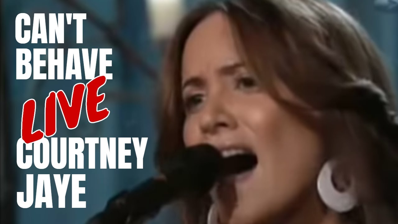 Courtney Jaye - Can't Behave @ Jay Leno | LIVE