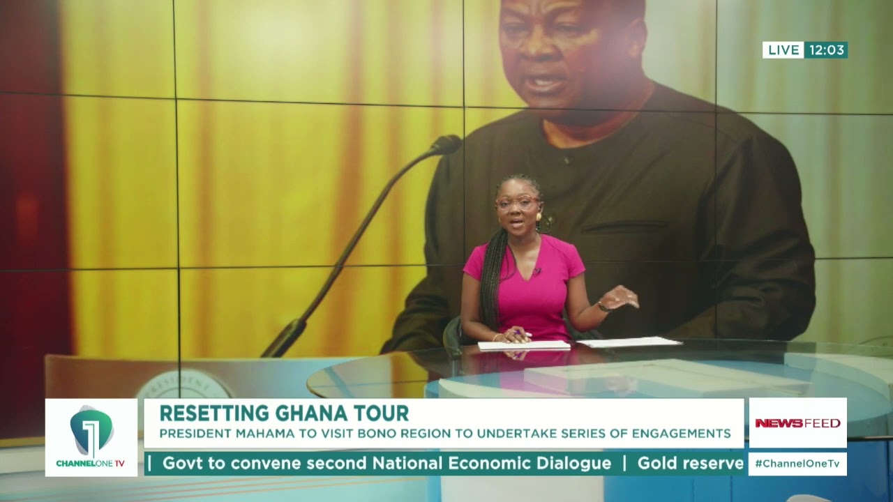 President Mahama Embarks on “Resetting Ghana” Tour – Visits Bono Region